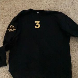 Black crew neck